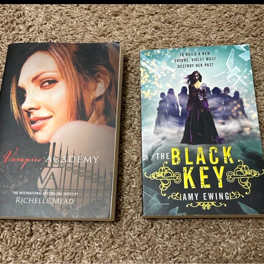Vampire Academy 2007 Rachel Mead The black key Amy Ewing UK cover first printing